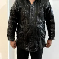 کاپشن چرم سایز ایکس لارج|لباس|سهند, |دیوار