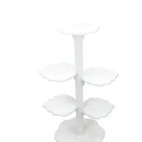 استند چوبی قابلمه طرح گل و گلبرگ