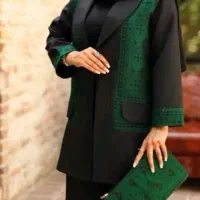 ست عیدانه سه تیکه سوزن دوزی