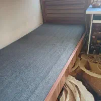 تخت دو طبقه شرکتی با تشک تمیز در حد نو|تخت و سرویس خواب|تهران, گلچین|دیوار