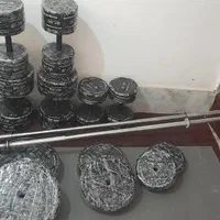 دمبل و هالتر میزپرس|تجهیزات ورزشی|کرج, حسن آباد|دیوار