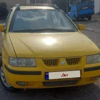 تاکسی سمند مسیر منجیل به رودبار