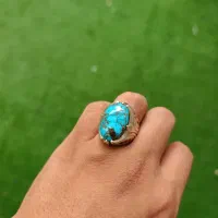 انگشتر دستساز فیروزه