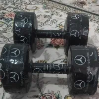 دمبل های پنج کیلویی و ده کیلویی