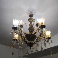لوستر برنز 6 و ۸شاخه