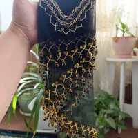 منجوق دوزی چارقد و کت و شال|لباس|داراب, |دیوار