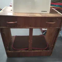 میز چرخ خیاطی چوبی