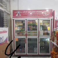 ۴ عدد یخچال مغازه فروش فوری