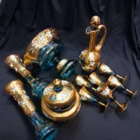 ست ظروف چک تزئینی|صنایع دستی و سایر لوازم تزئینی|خمینیشهر, |دیوار