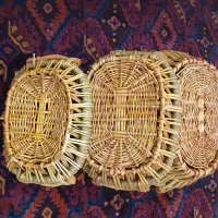 سبد در ۳سایز صنایع دستی|صنایع دستی و سایر لوازم تزئینی|رشت, فلسطین|دیوار