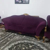 مبل کلاسیک هفت نفره با جلو مبلی