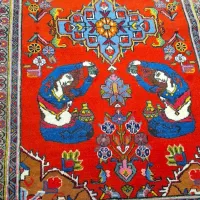 فرش۲متری یه عدد دستبافت