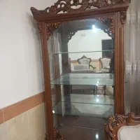 ویترین چوبی کاملا نو|بوفه، ویترین، کنسول|شاهین‌شهر, خانه کارگر|دیوار