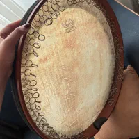 دف رمو|سازهای سنتی|مشهد, اقبال|دیوار