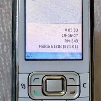 گوشی نوکیا 6120 ساخت مجارستان فلزی سالم
