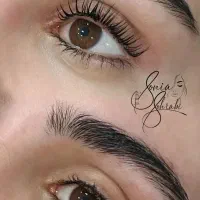 نیازمند مدل اکستنشن مژه و لیفت و لمینت مژه و ابرو