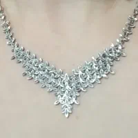 سینه ریز نقره ترک
