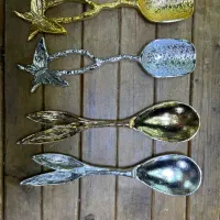 قاشق آجیل خوری المینیومی