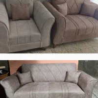 مبل ۷نفره شیک و بسیار با کیفیت|مبلمان خانگی و میز عسلی|کاشمر, |دیوار