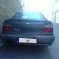 دوو سیلو ۱۳۷۶ یشمی دودی با کولر و سقف بدون رنگ