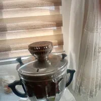 سماور قدیمی کاملا سالم تنور ش سالم|سماور، چای‌ساز، قهوه‌ساز|اصفهان, درب کوشک|دیوار