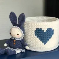 سبد تریکو|صنایع دستی و سایر لوازم تزئینی|خرمشهر, |دیوار