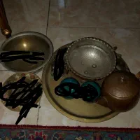 زیر سماوری قوری کوزه سینی