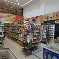 قفسه دوطرفه هایپری سفید و سیاه|فروشگاه و مغازه|بهشهر, |دیوار