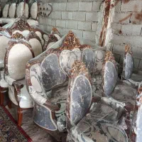 مبل 7نفره مدرن شاه نشین نومناسب جهیزیه