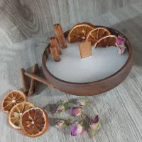 شمع دارچین پرتقال