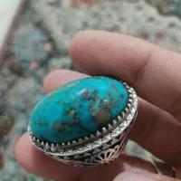 انگشتر نقره فیروزه .اوپال.فیلی|جواهرات|اردبیل, |دیوار