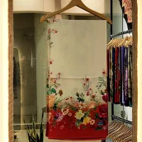 چارقد پشم ابرایشم مرینوس|لباس|بجنورد, |دیوار