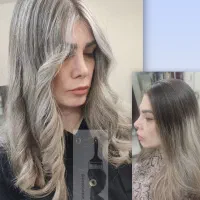 رنگ مو/ آمبره / پروتئین تراپی/۵۰درصد تخفیف