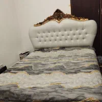 تخت دونفره باتشک|تخت و سرویس خواب|ساوه, |دیوار