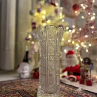 گلدان کریستالی تراش دار