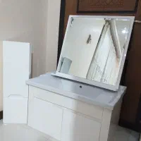 روشویی کابینتی ۸۲ با آینه و باکس بغل آینه