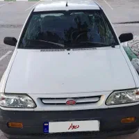 پراید بنزینی سفید مدل ۸۸