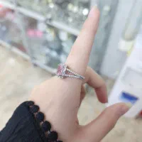 انگشتر نگین رنگی نقره اصلی|بدلیجات|کرمانشاه, |دیوار