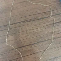 زنجیر نقره با آبکاری طلا