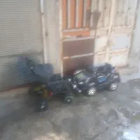 ماشین شارژی و کالسکه