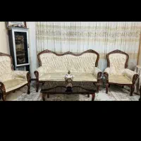 مبلمان 9 نفره با چوب راش