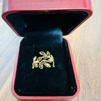 انگشتر اماراتی عیار ۲۱ بسیار شیک