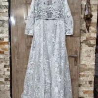 لباس مجلسی نقره ای