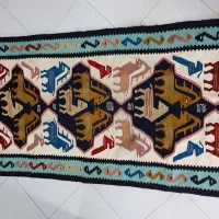 گلیم دستبافت باغ وحش