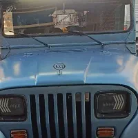 جیپ صحرا  موتور میتسیوبیشی  بزرگ مدل 76|خودرو کلاسیک|خرم‌آباد, |دیوار