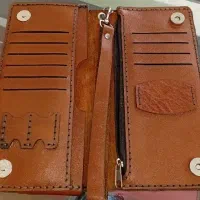 کیف پول  چرم طبیعی