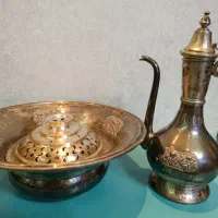 فروش کلکسیون نفیس ظروف نقره عتیقه قاجاری (۱۳۰+ سال|کلکسیون اشیاء عتیقه|شیراز, عفیفآباد|دیوار