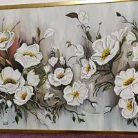 تابلو دکوراتیو برجسته گل