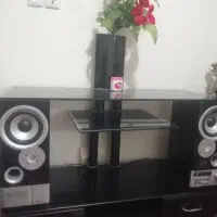 مبل 9نفره ومیز Tvاسپکیردار مخصوص باغ