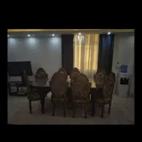 مبل ۹ نفره و میزناهاری خوری ۸ نفره و میز عسلی